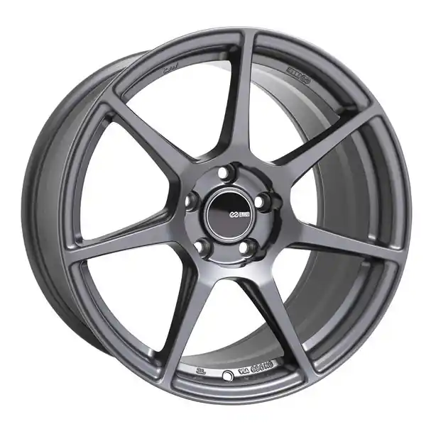 Enkei TFR 18x9.5 5x114.3 38mm Offset 72.6 Bore Diameter Matte Gunmetal Wheel