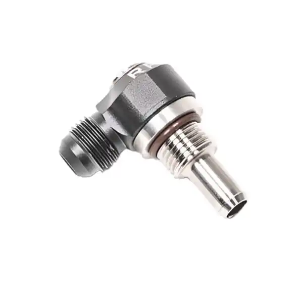 Radium Engineering 6AN Orb Swivel Banjo 8.5mm Barb to 6AN Male Bulkhead