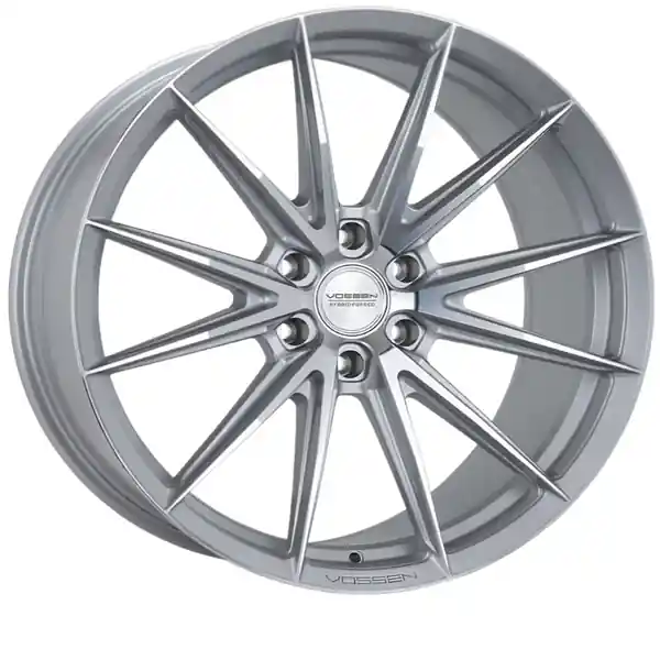 Vossen HFX-2 22x9.5 / 6x135 / ET20 / Deep Face / 87.1 - Silver Polished Wheel