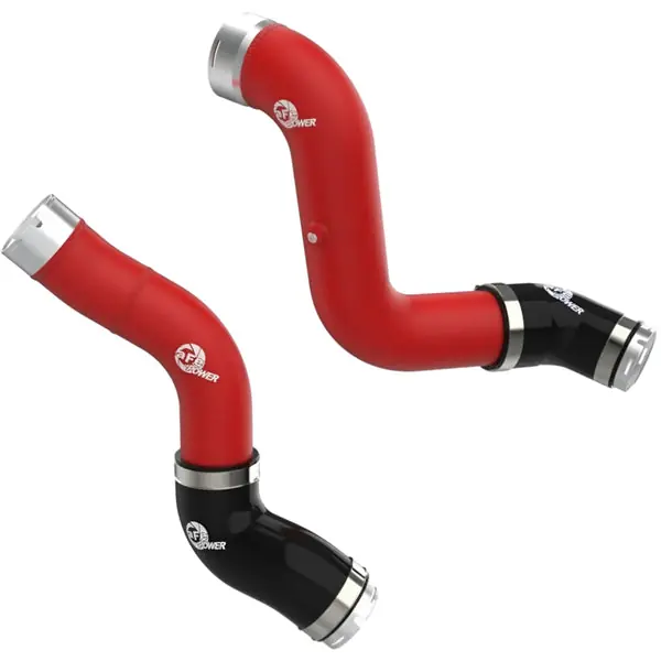 aFe 23-25 GM Colorado/Canyon L4-2.7L (t) BladeRunner Aluminum Hot & Cold Charge Pipe Kit - Red