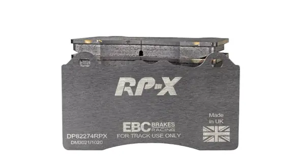 EBC Racing 01-04 Aston Martin Vanquish 5.9L (AP Racing Caliper) RP-X Front Brake Pads