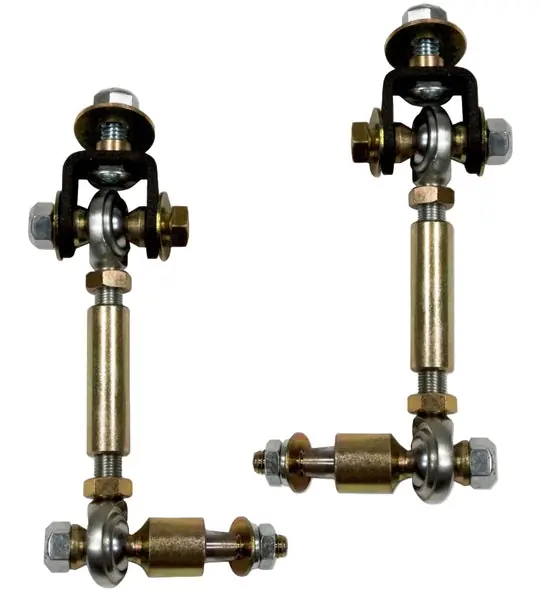 Tuff Country 98-01 Dodge Ram 1500 4wd Front Adjustable Sway Bar End Links (w/ heim Joints)