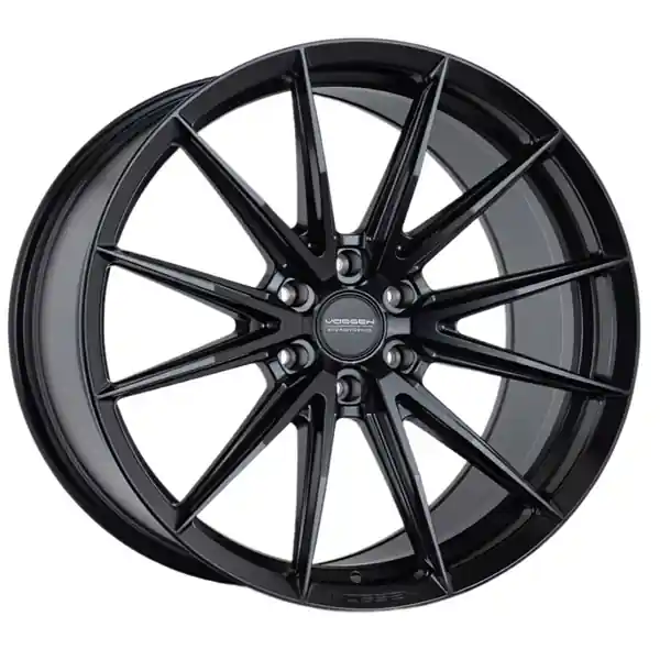 Vossen HFX-2 22x10 / 6x135 / ET-18 / Super Deep Face / 87.1 - Satin Black Wheel