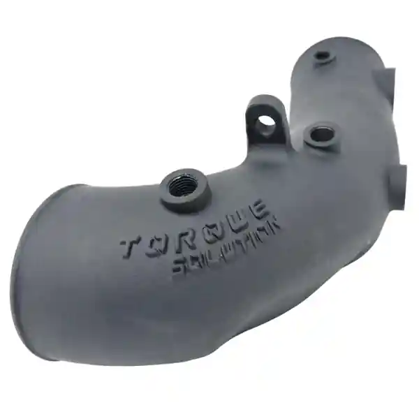 Torque Solution 02-07 Subaru WRX / 04-21 Subaru STI HD Cast Aluminum 3in Hard Turbo Inlet
