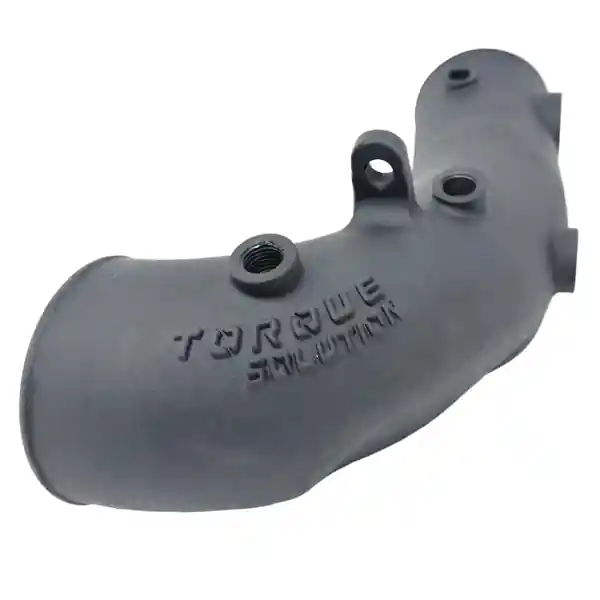 Torque Solution 02-07 Subaru WRX / 04-21 Subaru STI HD Cast Aluminum 2.4in Hard Turbo Inlet