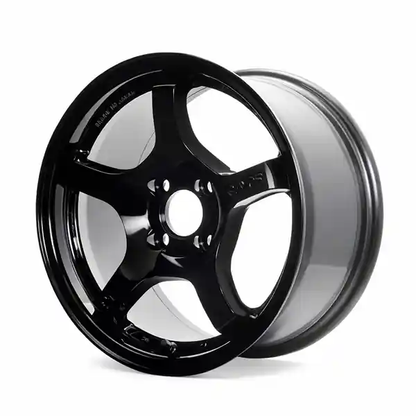 Gram Lights 57CR 19x9.5 +45 5-114.3 Glossy Black Wheel