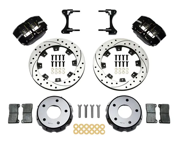 Wilwood Dynapro Radial Front Drag Kit 11.75in Vented Drilled 98-02 Camaro/Firebird