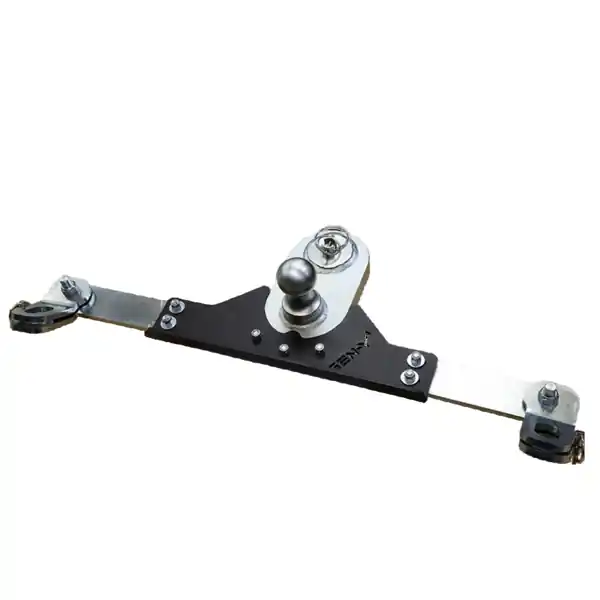 Gen-Y 2017+ Ford GoosePuck II 5in Offset Ball Puck Mount & 25K Towing w/Safety Chain Anchors