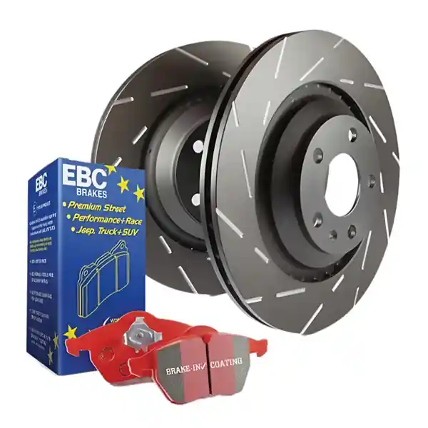 EBC S4 Rear Brake Pad and Rotor Kit for 2022+ Audi S3