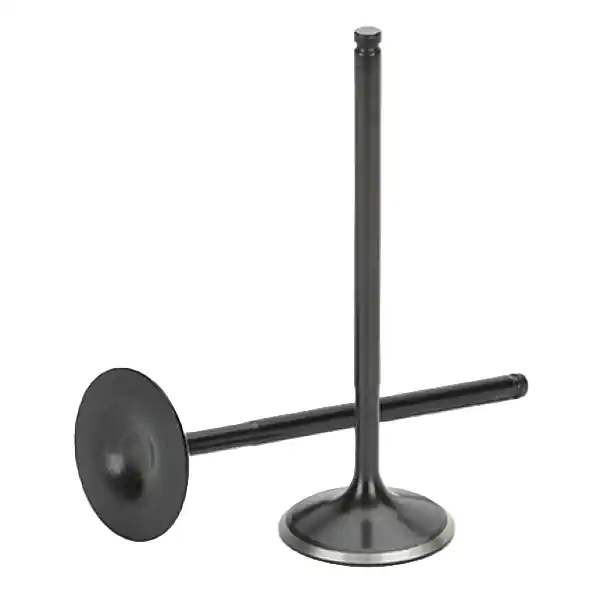 Supertech Honda B16A/B18C Black Nitrided Intake Valve - +1mm Oversize - Set of 8