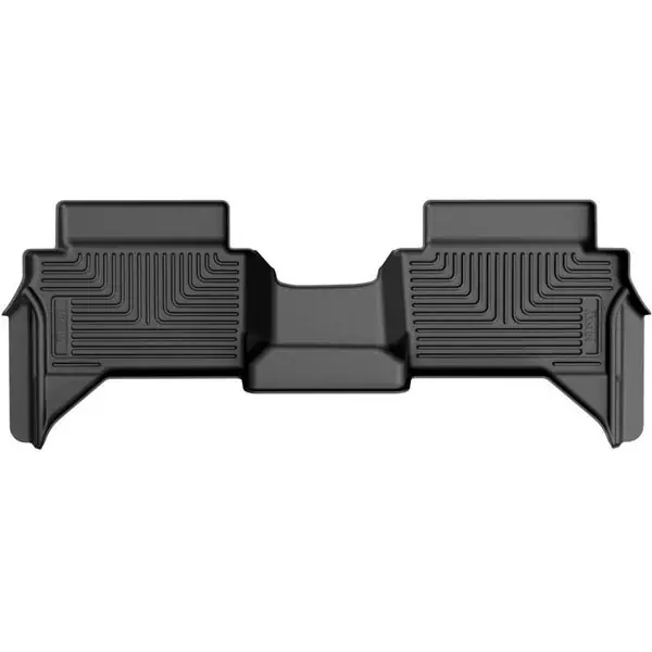 Husky Liners 2024 Toyota Tacoma Double Cab WeatherBeater 2nd Row Black Floor Liners