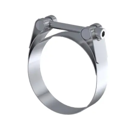 MBRP Universal 2.75in Barrel Band Clamp - Stainless
