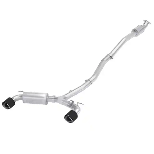 MBRP 22-23 Hyundai Kona N 2.0L Turbo 3in Cat Back Dual Rear with Carbon Fiber Tips - T304
