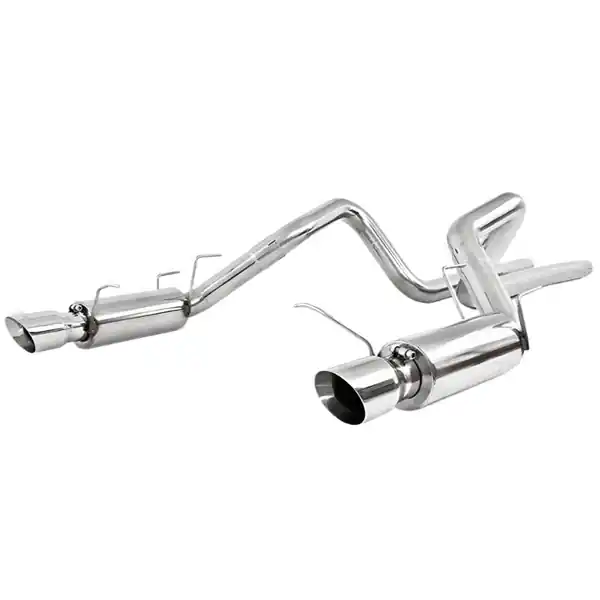 MBRP 11-12 Ford Shelby GT 500 T304 3in Cat Back Dual Split Rear Race Version 4.5in Tips