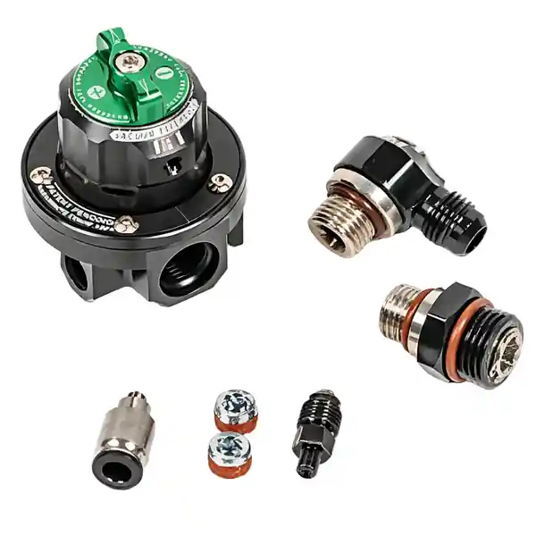 Radium Engineering Direct Mount Regulator (DMR), 8AN ORB - Green