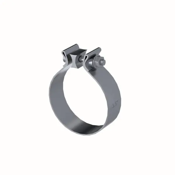MBRP Universal 3.5in Band Clamp - Aluminized (NO DROPSHIP)
