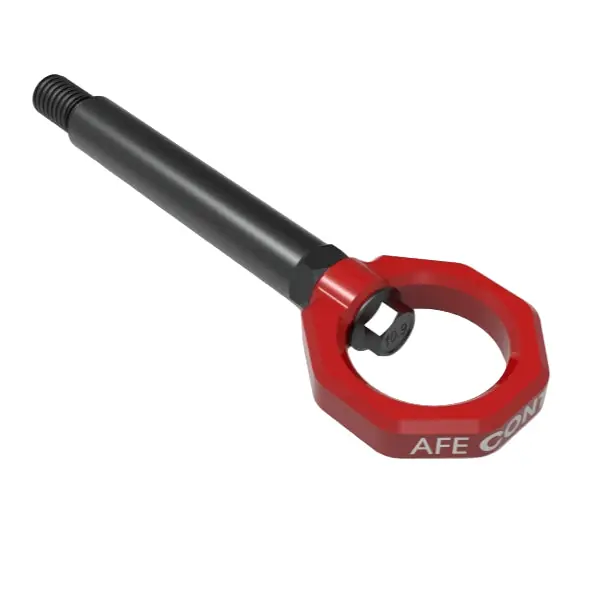 aFe 23-25 BMW M2 (G87) CONTROL Front / Rear Tow Hook - Red