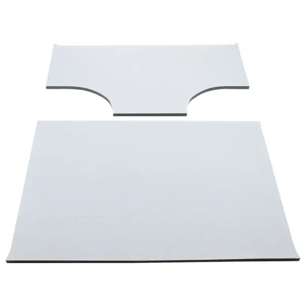 DEI 03-06 Jeep Wrangler TJ 2-Door w/Speaker Pods Boom Mat Headliner - 2 Piece - White