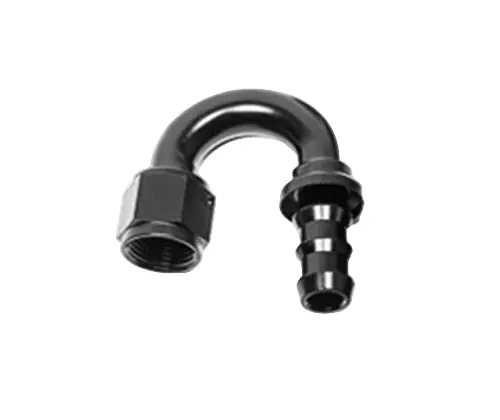 Radium Engineering -6AN 180 Degree Push-Lok Hose End