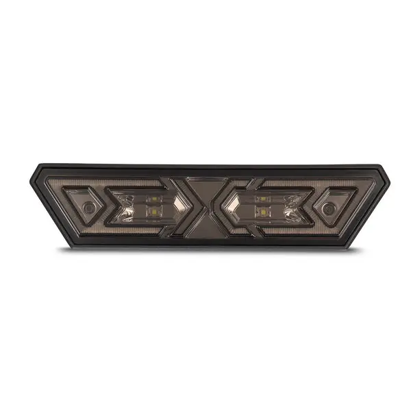 AlphaRex Arrow-X Universal Multi-Functional Off-Road L.E.D Chase Light - Black Smoke