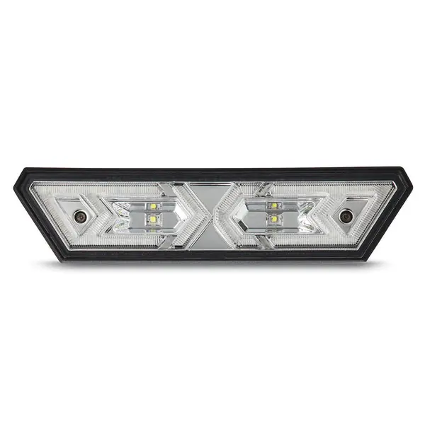 AlphaRex Arrow-X Universal Multi-Functional Off-Road L.E.D Chase Light - Clear