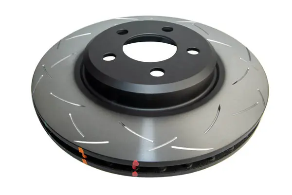 DBA 06-10 Dodge Challenger / Charger Front 4000 Series T3 Slotted Brake Rotor