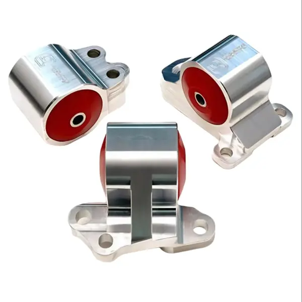 Innovative 92-95 Civic B/D Series Silver Aluminum Mounts 60A Bushings (3 Bolt)
