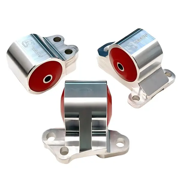 Innovative 92-95 Civic B/D Series Silver Aluminum Mounts 75A Bushings (3 Bolt)