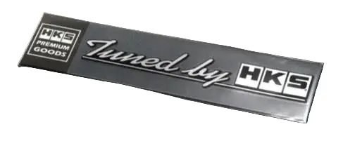 HKS Tuned by Black Sticker JDM Decal