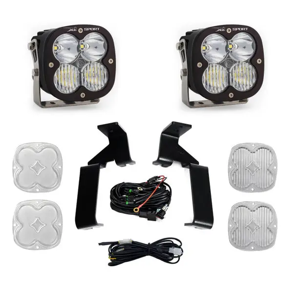 Baja Designs 21-25 Ford Raptor (Base/37/R) XL Sport A-Pillar Kit