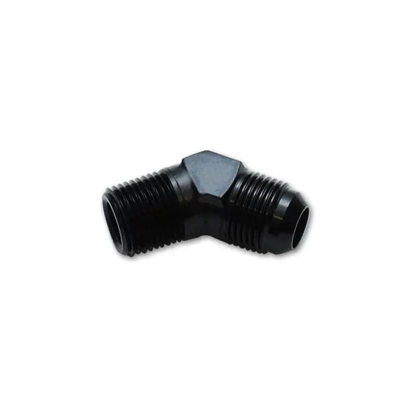 Vibrant 45 Degree Adapter Fitting -6AN x 1/2in NPT
