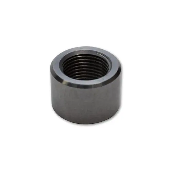 Vibrant -10 AN Female Weld Bung (7/8in -14 Thread) - Mild Steel