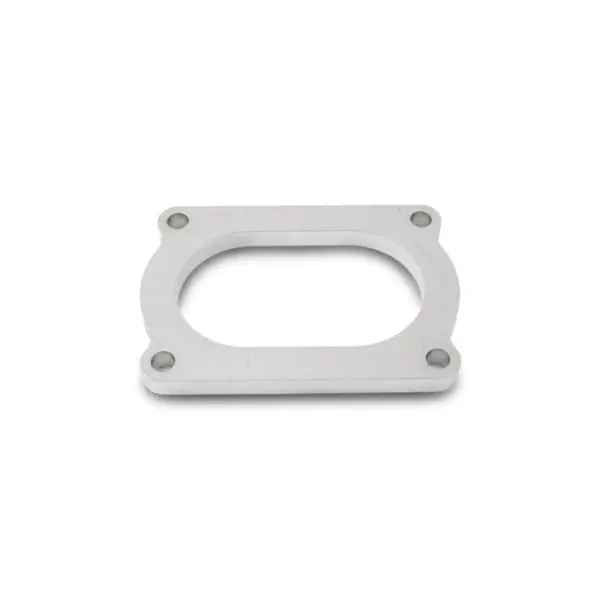 Vibrant T304 SS 4 Bolt Flange for 4in O.D. Oval tubing