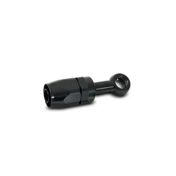 Vibrant Single -4AN x 12.5mm ID Banjo to Hose End Aluminum Fitting