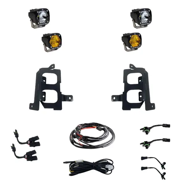 Baja Designs 2020+ GMC 2500/3500 Fog Pocket Kit