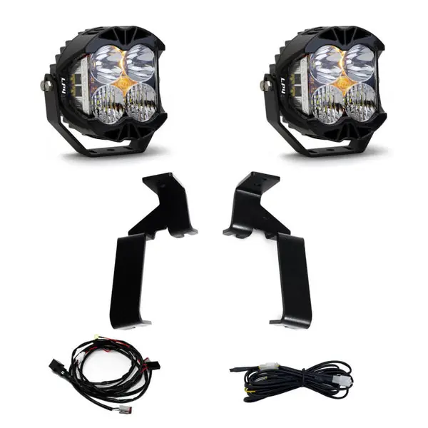 Baja Designs 21-25 Ford Raptor (Base/37/R) LP4 A-Pillar Kit