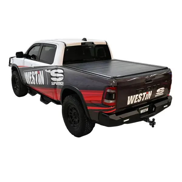 Westin 19-26 RAM 1500 New Body 5ft 7in. (67in) Bed Electric Retractable Tonneau Cover - Black