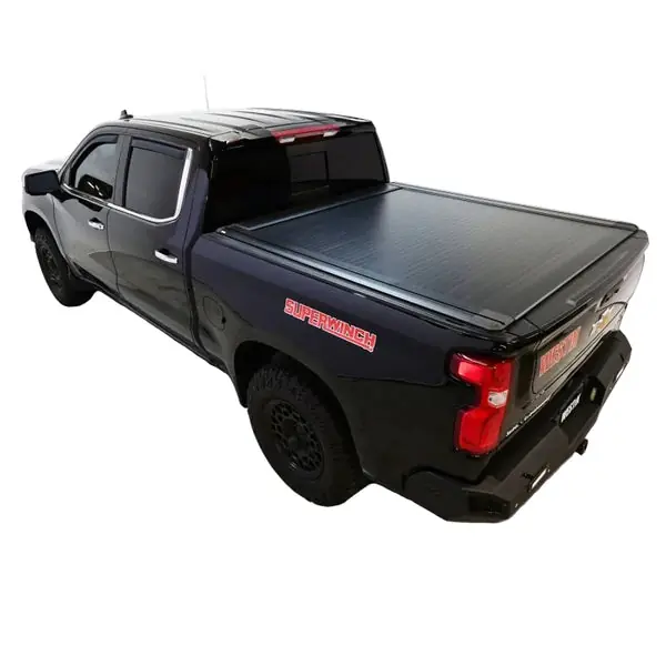 Westin 19-26 Chev/GMC Silverado/Sierra 1500 5ft 8in Bed Electric Retractable Tonneau Cover - Black