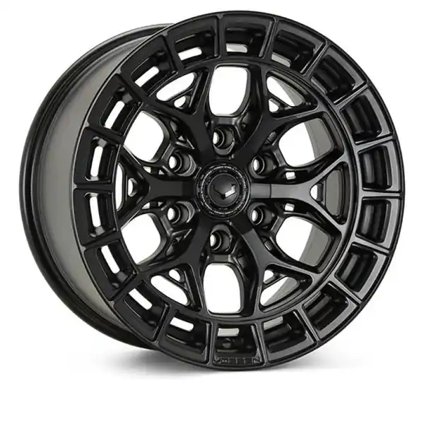 Vossen HFX-6 20x10 - 6x139.7 - ET-18 - Super Deep - 106.1 - Satin Black Wheel