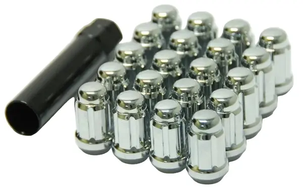 Wheel Mate Muteki Closed End Lug Nuts - Chrome 12x1.50