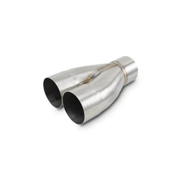 Vibrant 2-1 SS Merge Collectors (2.25in Inlet Slipover ID 2.5in Outlet OD) - Sold Individually