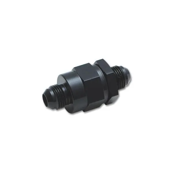 Vibrant Fuel Pump Check Valve -6AN Male Flare to 12mm x 1.5 Metric