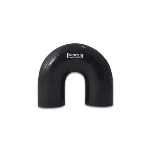 Vibrant 180 Degree Elbow 2.75in ID x 3.875in Leg Length Silicone Hose Coupler