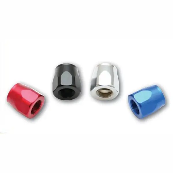 Vibrant -16AN Hose End Socket - Black