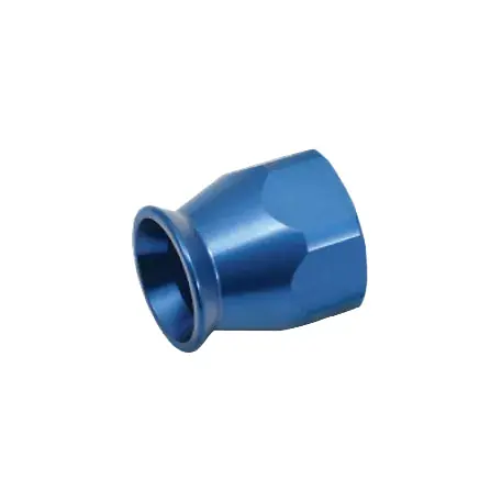 Vibrant -4AN Hose End Socket for PTFE Hose Ends - Blue