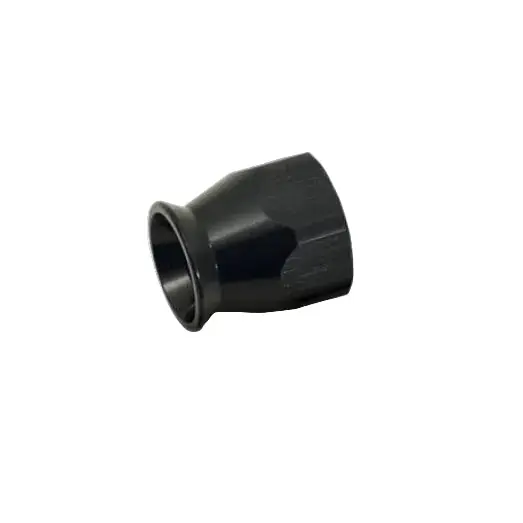 Vibrant -8AN Hose End Socket for PTFE Hose Ends - Black