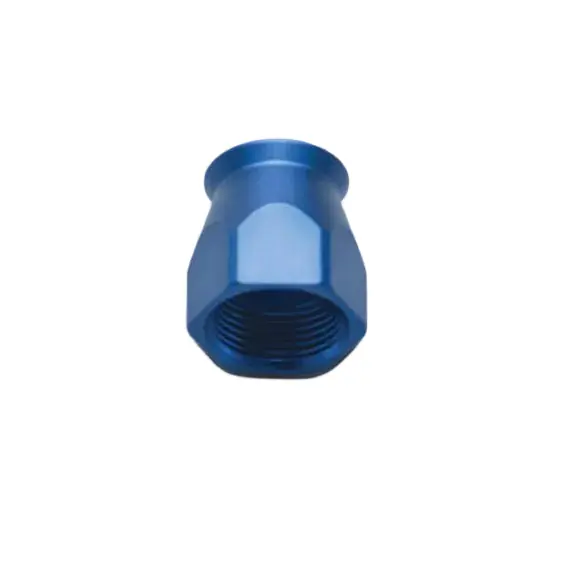 Vibrant -10AN Hose End Socket for PTFE Hose Ends - Blue