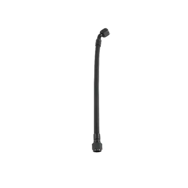 Vibrant 24in PTFE Hose Assy w/8AN Female Fittings Straight/45 Deg
