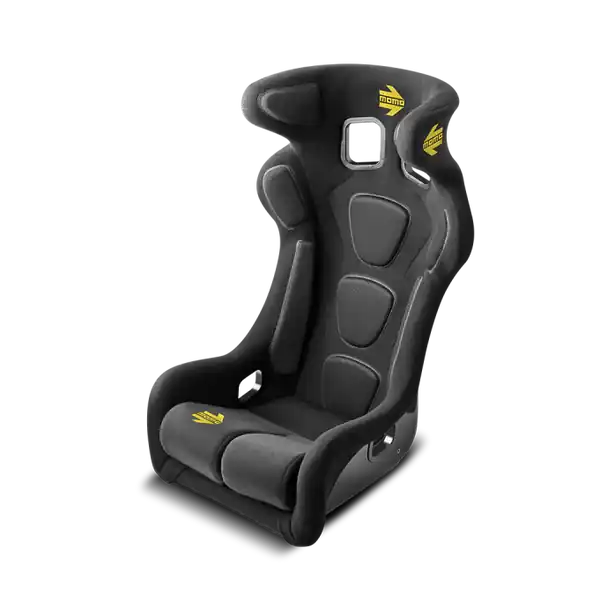 Momo Daytona Evo Seats (FIA 8855-1999) - Black Hardshell
