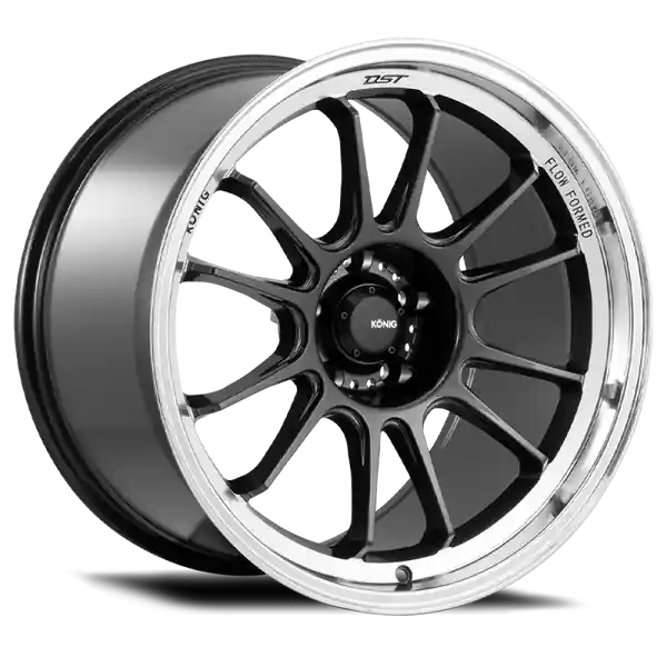 Konig Hypergram 18x11 5x114.3 ET40 Metallic Carbon w/ Machined Lip